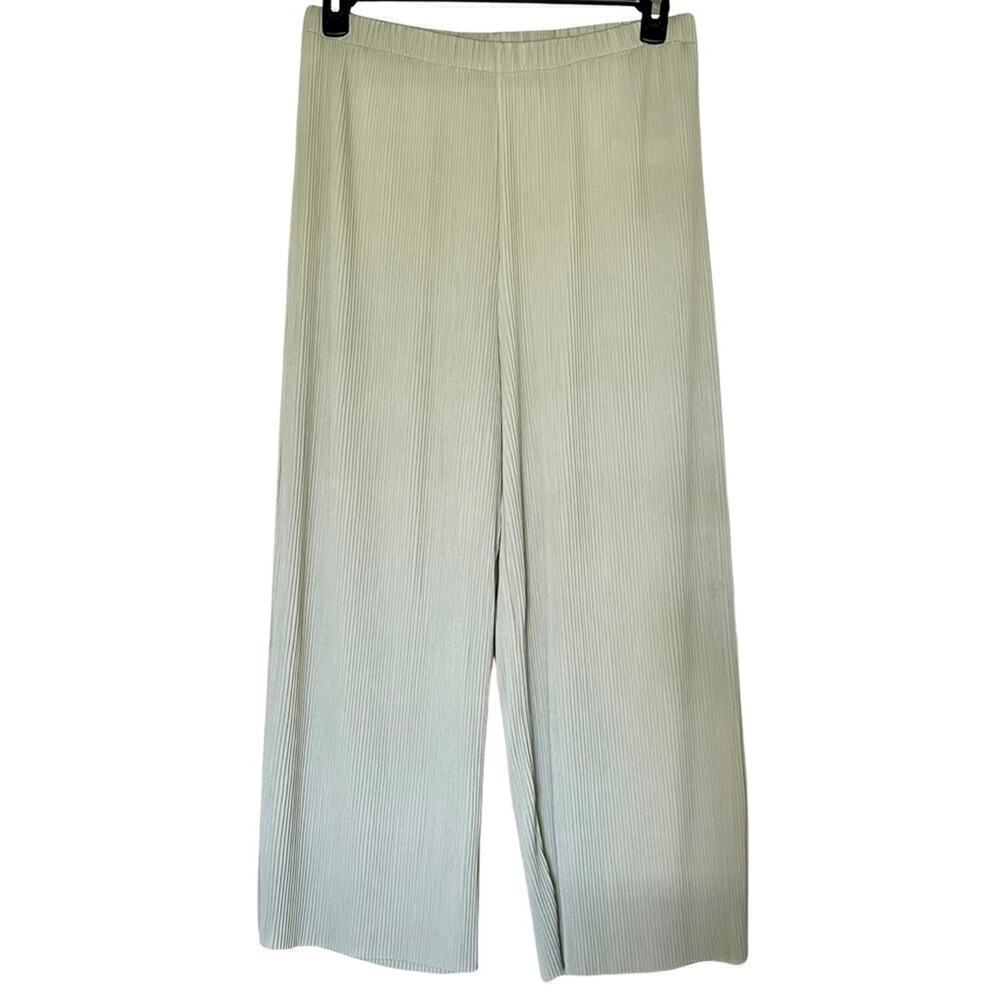 ASOS Wide Leg Ribbed Pants - Picture 1 of 5